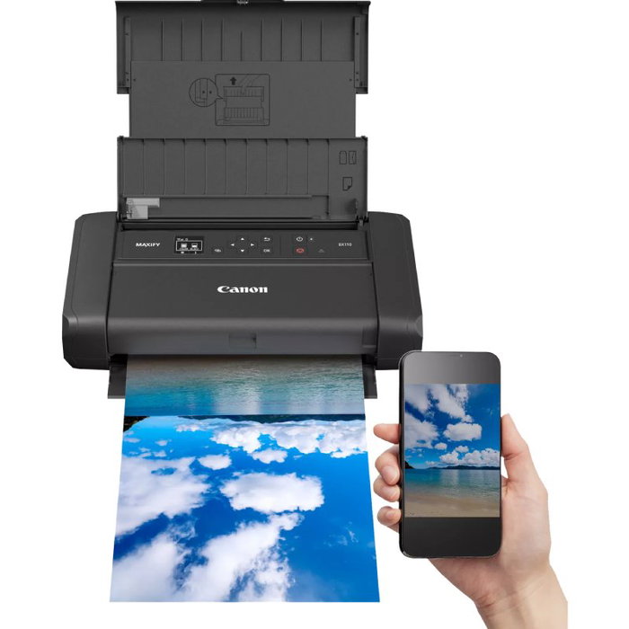 Canon MAXIFY BX110 Impresora Portátil con Batería, Negro Canon MAXIFY BX110 Impresora Portátil con Batería, Negro